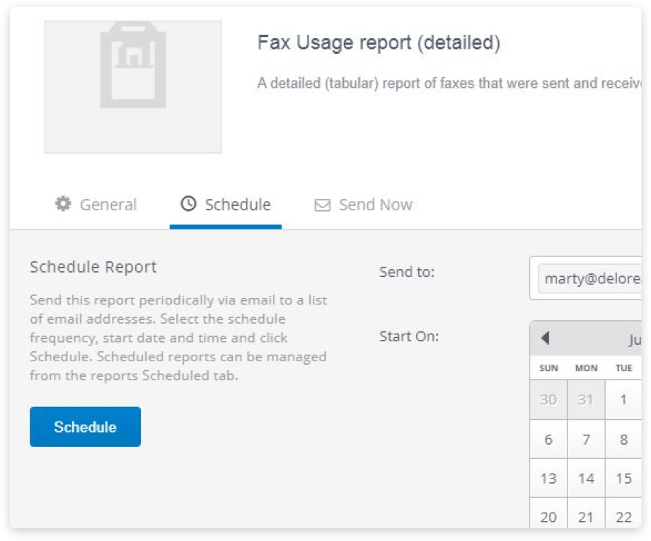 GFI FaxMaker Secure Transmission of Faxes.